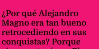 La reversa histórica de Alejandro Magno