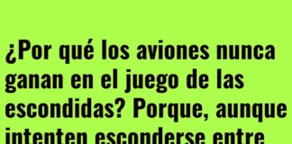Las alas delatan a los aviones en escondidas