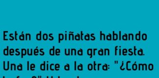 Las aventuras de una piñata fiestera