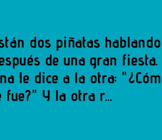 Las aventuras de una piñata fiestera