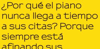 Melodía de tardanzas pianísticas