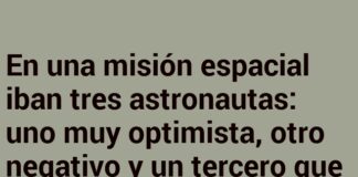 «Optimismo, pesimismo y hambre espacial»