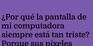 «Pantalla triste busca reinicio para ver mejor»