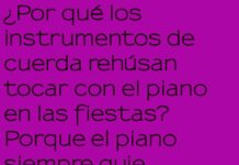 Pianónimos en Fiestas: Un Arreglo Desafinado