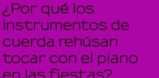Pianónimos en Fiestas: Un Arreglo Desafinado
