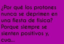 Protones fiesteros y electrones cargados
