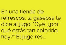 Risas burbujeantes en la tienda de refrescos