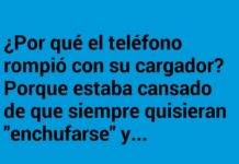Ruptura entre líneas y enchufes