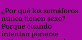 Semáforos y su dilema amoroso