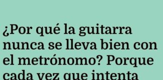 Sin ritmo para el humor.