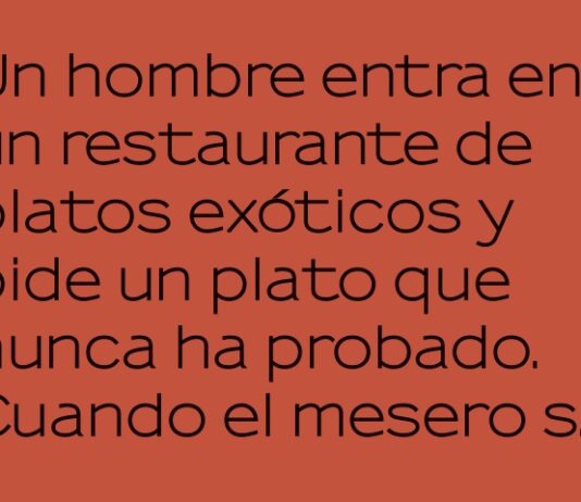 Sorpresa felina en el menú exótico