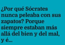 Sócrates y sus zapatos filosóficos
