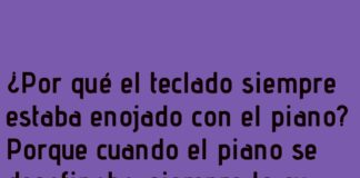 Teclas en conflicto: El teclado y el piano desafinados
