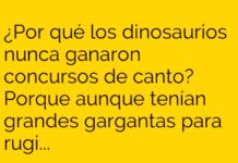 Triceratops desafinados en karaoke