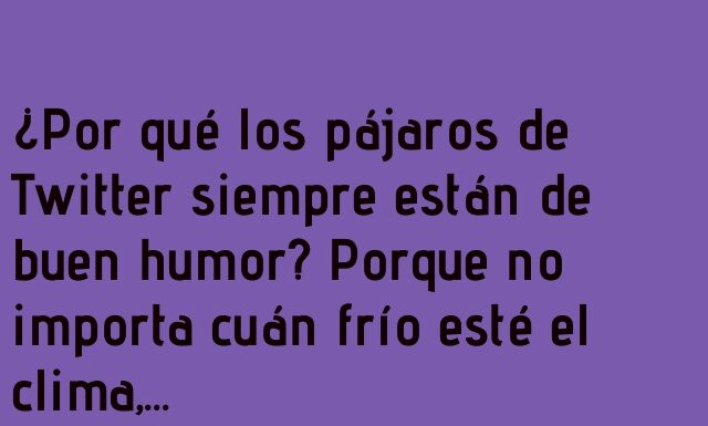 Trinos sin Límites y Buen Humor Asegurado