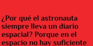 Un diario para no perderse en el espacio