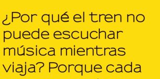 Un tren sin ritmo por culpa del inspector