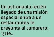 WhatsApp espacial antes del estofado terrícola
