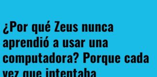 Zeus y su problema con la tecnología