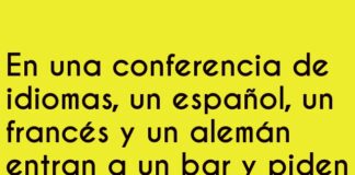 Amor Políglota en el Bar Internacional