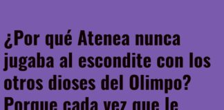 Atenea y el escondite filosófico.