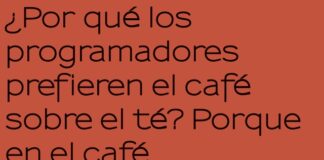 Café: el antivirus del programador soñoliento