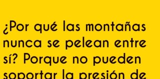 Chistes de Altura entre Montañas