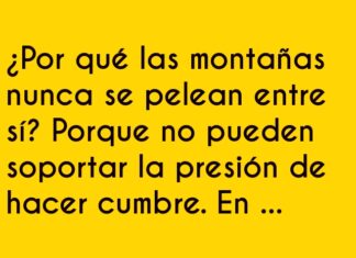 Chistes de Altura entre Montañas