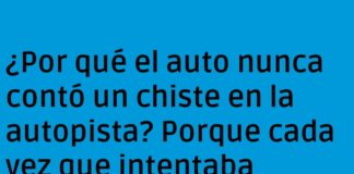 Chistes de autos con baches en el humor