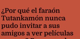 Cine en la oscuridad faraónica