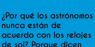 Conflicto a la sombra: Astrometría vs Relojes de Sol