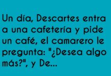 Descartes se disuelve en la duda cafetera