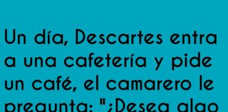 Descartes se disuelve en la duda cafetera