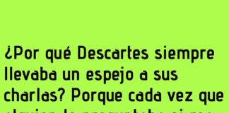 Descartes y el espejo existencial