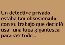Detective a lo grande y sus herramientas descomunales