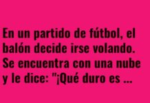 Diálogos celestiales: entre el balón y la nube