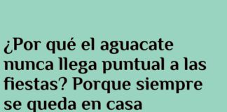 El Aguacate Impuntual y su Dilema Guacamoleando