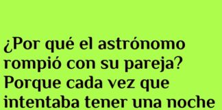 El amor entre estrellas y planetas siempre termina en órbita