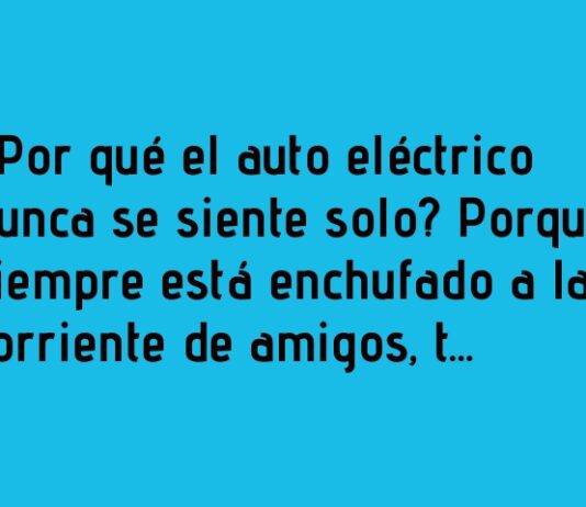 El auto eléctrico y su conexión de amistad