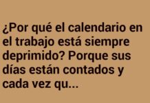 El Calendario Laboral Deprimido