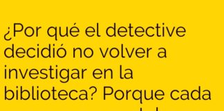 El Caso del Silencio Bibliotecario.