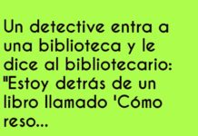 El caso ficticio del detective en la biblioteca