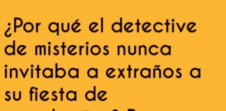 El cumpleaños privado del detective desconfiado