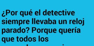 El detective que detiene el tiempo