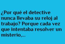 El detective y el culpable más veloz