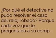 El detective y el misterio de las cinco en punto