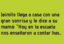 El dilema de Jaimito al contar hasta diez