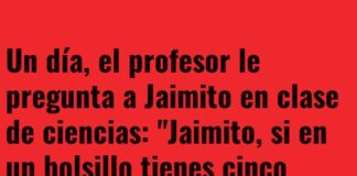 «El dilema logístico de Jaimito»