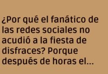 El disfraz ignorado del fanático digital