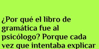 «El Drama Emocional de un Libro de Gramática»